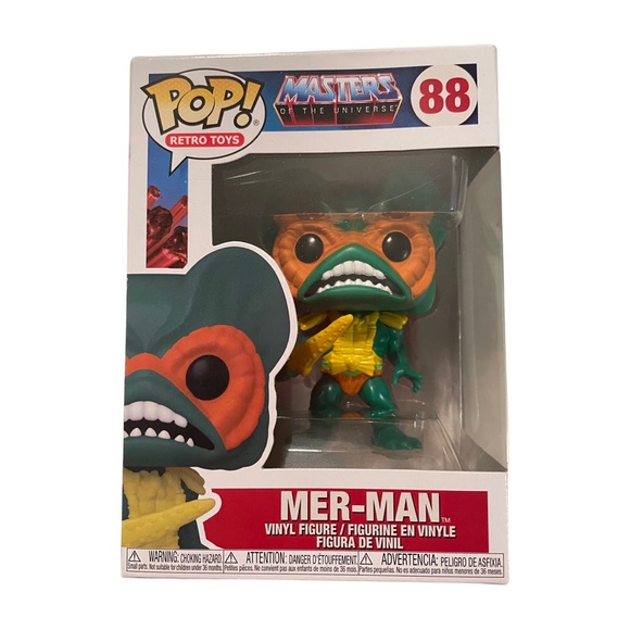 Funko Pop - Masters if the universe, Mer-man #88 - Picture 2 of 7